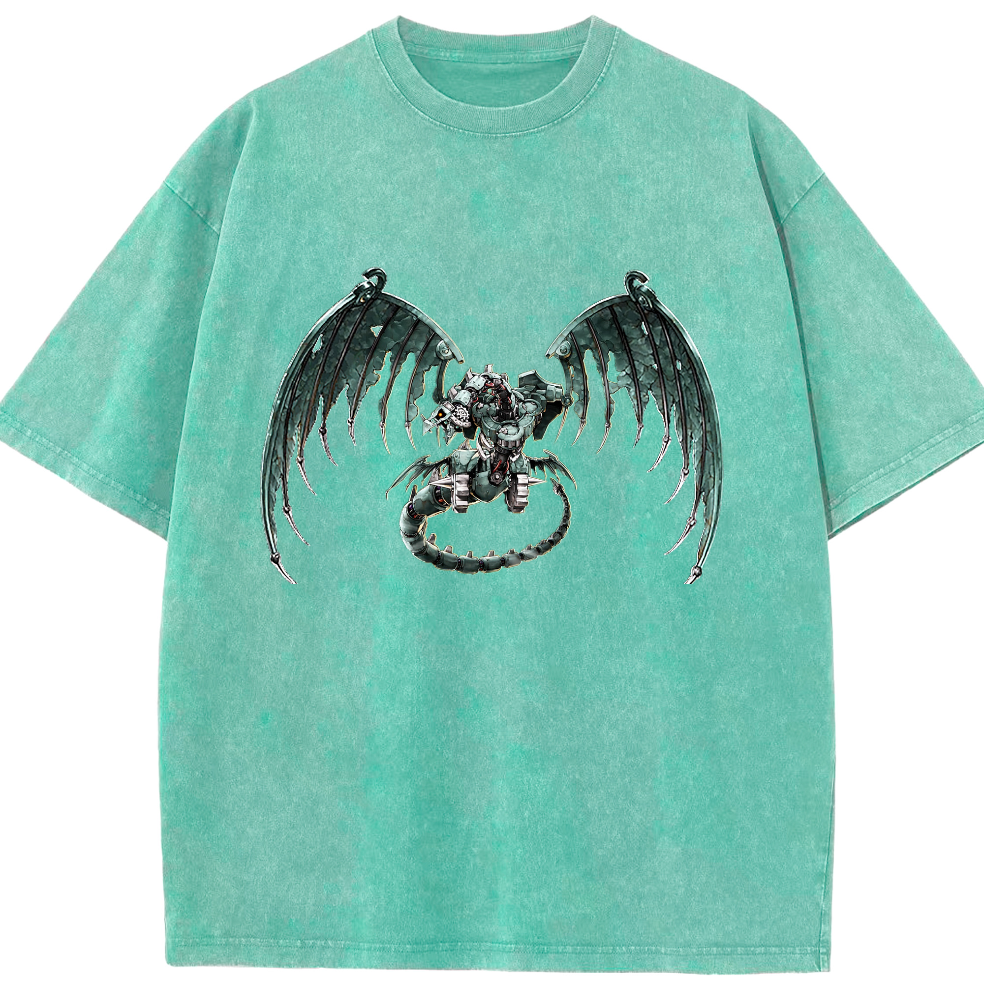 （画像用） 遊☆戯☆王 Yu-Gi-Oh! 綿100% ヴィンテージ風 半袖Tシャツ（フロントプリント）